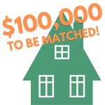 $100,000 to be matched