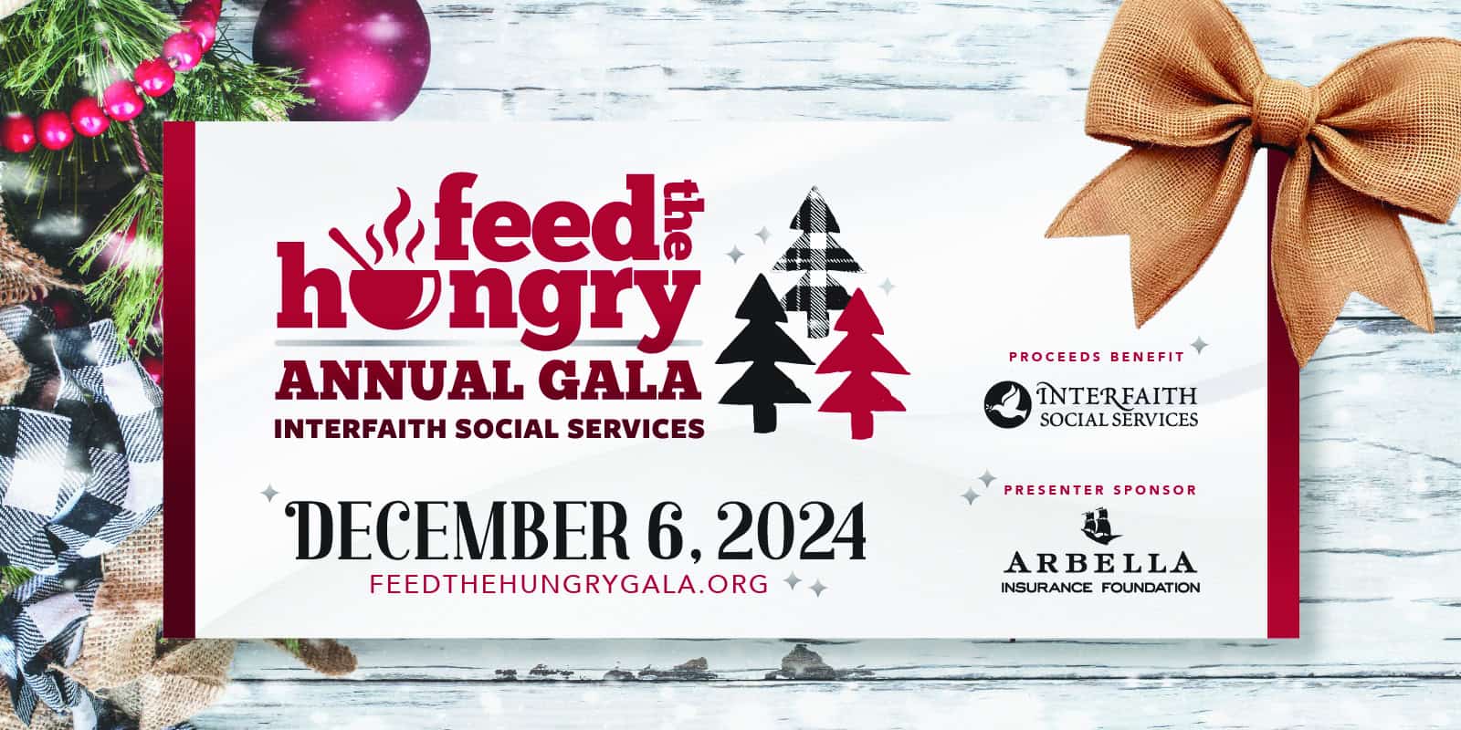 Feed the Hungry Gala December 6 2024