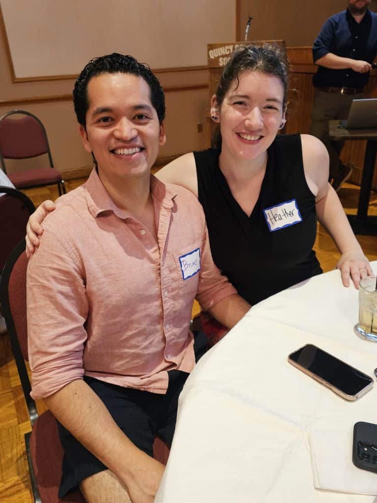 Interfaith volunteers and guests at the 2025 Volunteer Appreciation event Aug. 14.