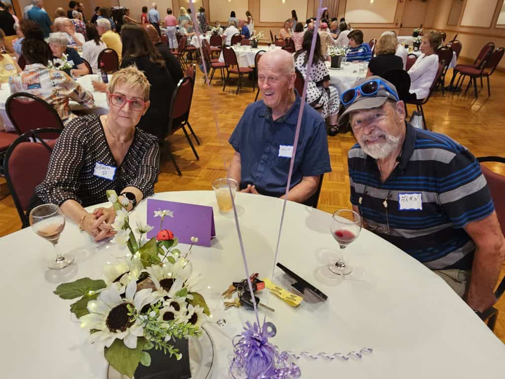 Interfaith volunteers and guests at the 2025 Volunteer Appreciation event Aug. 14.