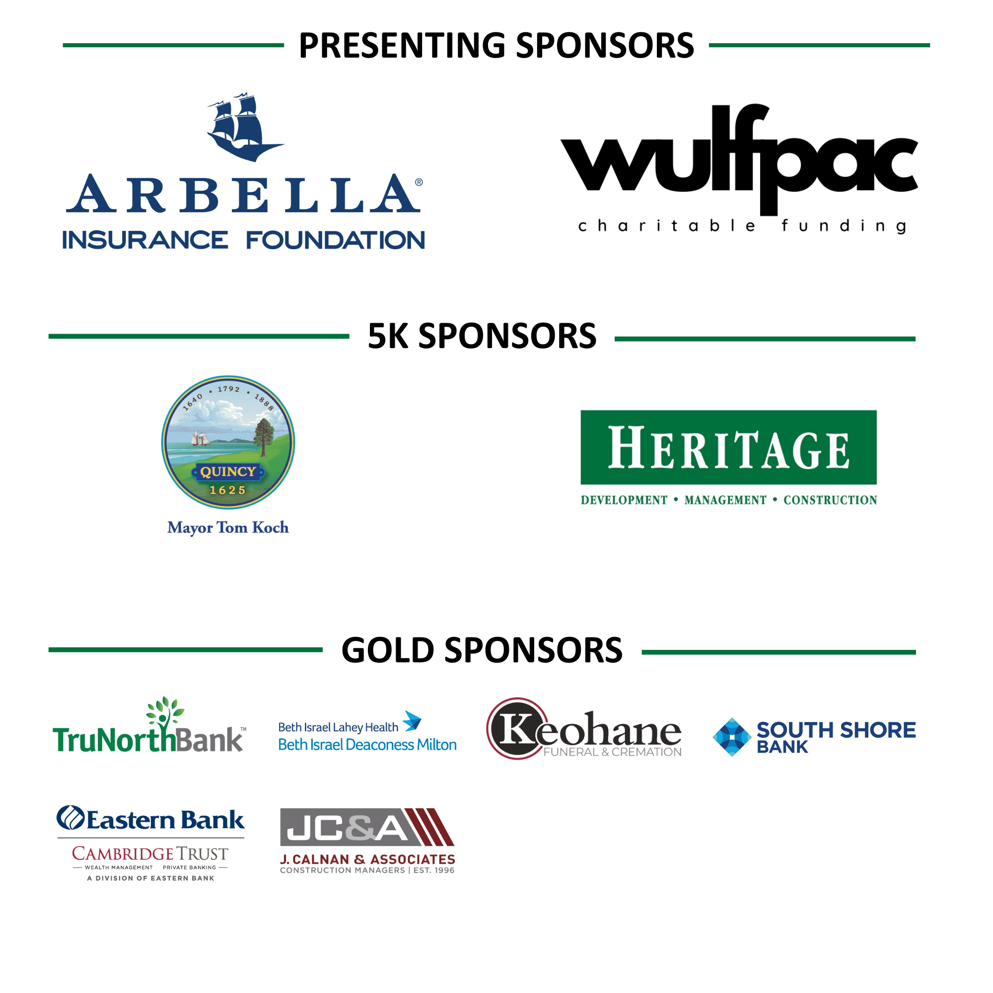 2026 Stop the Stigma 5K sponsor logos