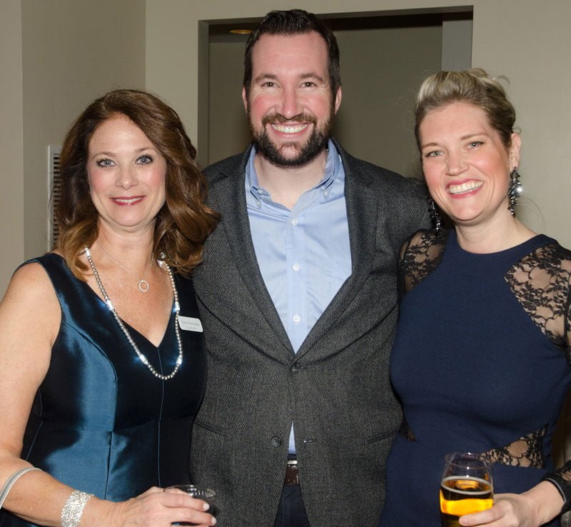 Gala co-chair Donna Mavromates with John and Molly Fabiano. Photo by FayFoto Boston.